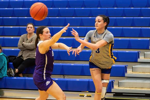 Sophomore Makenzee Maschino was a defensive and offensive star in this contest. Photo by Reflections by Rob, LLC.